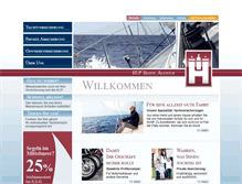 Tablet Screenshot of hanse-agentur.de
